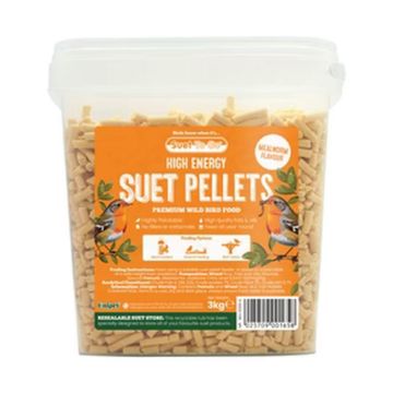 Picture of Suet to Go High Energy Suet Pellets Mealworm 3kg Tub