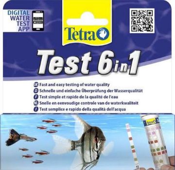 Picture of Tetra Test 6-in-1 Strips (25 Strips) x 1