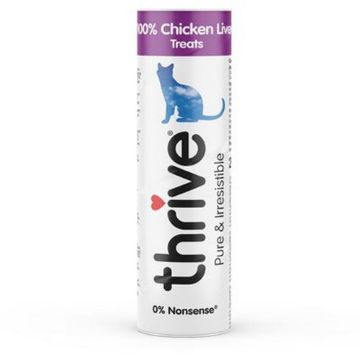 Picture of Thrive Cat Treats 100% Chicken Liver Tubes 25g x 1