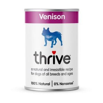 Picture of Thrive Dog Can Venison 395g x 6