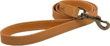 Picture of Ancol Timberwolf Leather Lead Mustard 50kg 19mm x 24"/60cm x 1