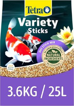 Picture of Tetra Pond Variety Sticks 25 Litre / 4100g x 1
