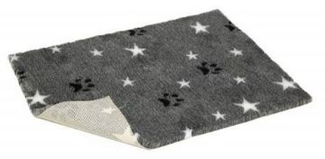 Picture of Vetbed Mottled Grey with Stars & Paws 36" x 24" x 1
