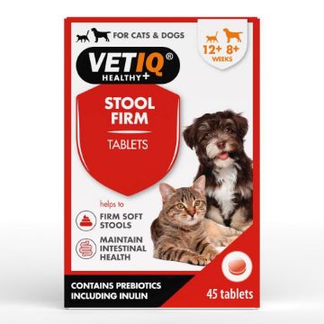 Picture of VETIQ Stool Firm 45 tab x 1 