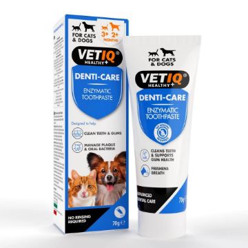 Picture of VETIQ 2 in 1 Denti-Care Edible Toothpaste 70g x 1