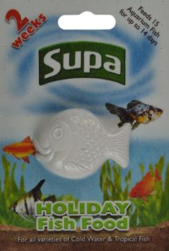 Picture of Supa Holiday Fish Food Blocks 25g x 12