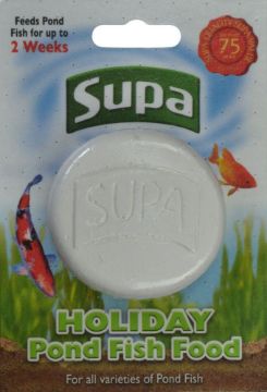 Picture of Supa Pond Vacation Fish Blocks 50g x 12