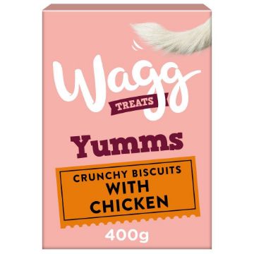 Picture of Wagg Yumms Dog Treats Chicken 400g x 5 