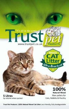 Picture of Trust Wood Pellet Cat Litter 5 Litre