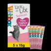 Picture of Webbox Cats Delight Lick-e-Licks - Salmon 5pk x 10