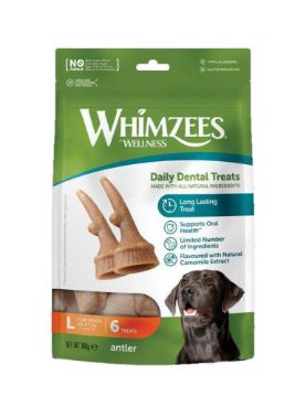 Picture of * Whimzees Antler Large 6pk x 1