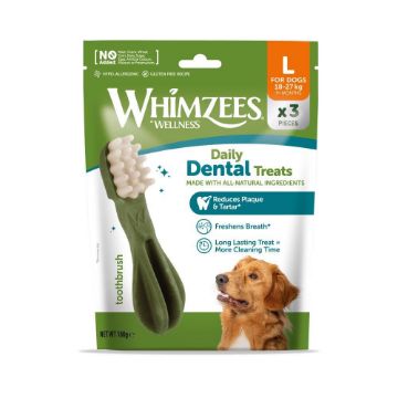 Picture of Whimzees Toothbrush Chew Large 3pk Trial Pack x 5