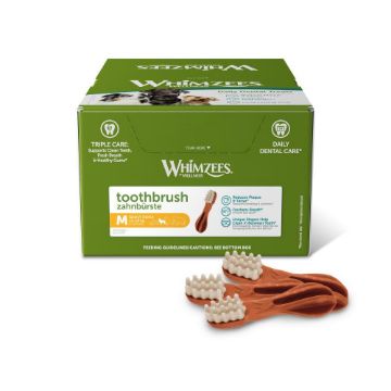 Picture of Whimzees Toothbrush Star Chew - Medium 4" x 75