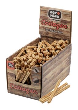 Picture of Zero Hide Collagen Duck Star Bars 1.8kg (app 210pc) x 1