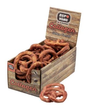 Picture of Zero Hide Collagen Salmon Pretzels 0.8kg (app 16pc) x 1