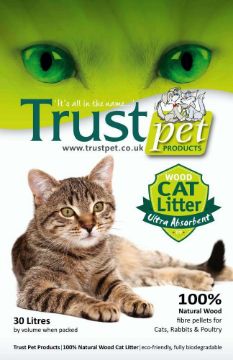 Picture of Trust Wood Pellet Cat Litter 30 Litre