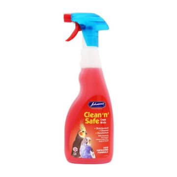 Picture of Johnson's Clean 'n' Safe For Birds Trigger Spray 500ml x 6
