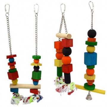 Picture of Beaks Wooden Bird Toys - Regular x 1