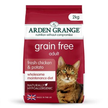 Picture of Arden Grange Adult Cat Grain Free Chicken 2kg