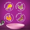 Picture of Whiskas Pouch Kitten Poultry Feasts Jelly 85g 12-Pack x 4