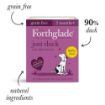 Picture of z [DISC] Forthglade Adult Dog Tray - Just Duck 395g x 18