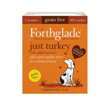 Picture of Forthglade Tray Just Turkey 395g x 18