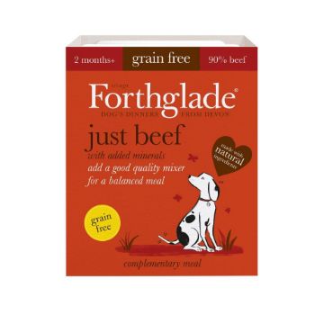 Picture of Forthglade Tray Just Beef 395g x 18
