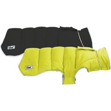 Picture of * Ancol Viva Reversible Dog Coat - XL 60cm Black & Hi-Viz x 1
