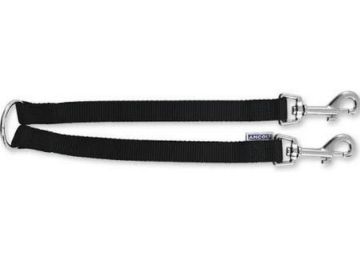 Picture of Ancol Nylon Couple 12mm / ½" x 8" - Black x 1