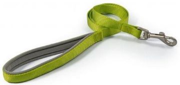 Picture of Ancol Viva Padded Nylon Snap Lead Lime 50kg 1m x 1.9cm x 1