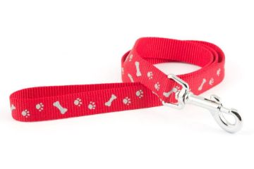Picture of Ancol Paw'n'Bone Lead Red 19mm x 40" x 1
