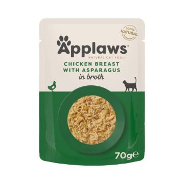 Picture of Applaws Cat Pouch Chicken & Asparasgus 70g x 12