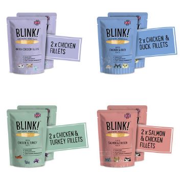 Picture of Blink! Cat Pouch Chicken in Jelly 85g 8pk x 3