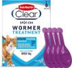 Picture of Bob Martin Clear Spot-On Cat Wormer 4 Tube x 1
