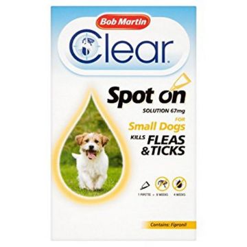 Picture of Bob Martin Flea-Clear Spot-On Small Dog Flea Drops 1 Tube x 1
