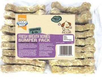 Picture of Good Boy Bonies Fresh Breath Bumper 18-Pack x 1