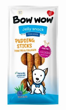 Picture of Bow Wow Pudding Sticks Poultry & Collagen 6pk x 1