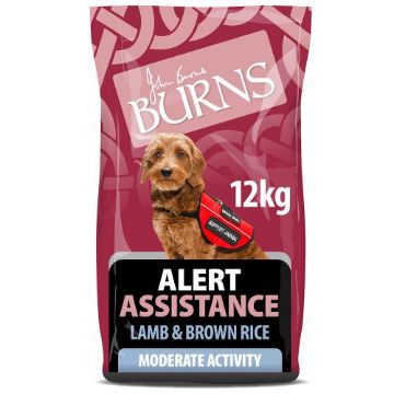 Picture of Burns Dog Alert Assistance Lamb & Brown Rice 12kg 