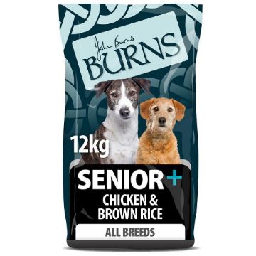 Picture of Burns Senior+ Dog Medium/Large Breed Chicken & Brown Rice 12kg