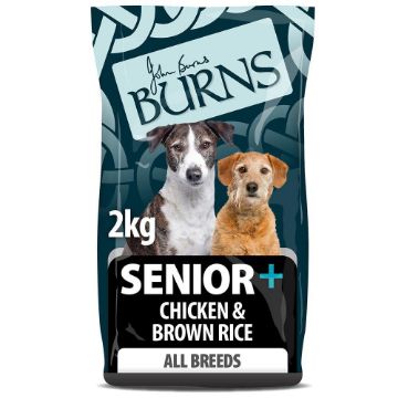 Picture of Burns Senior+ Dog Medium/Large Breed Chicken & Brown Rice 2kg