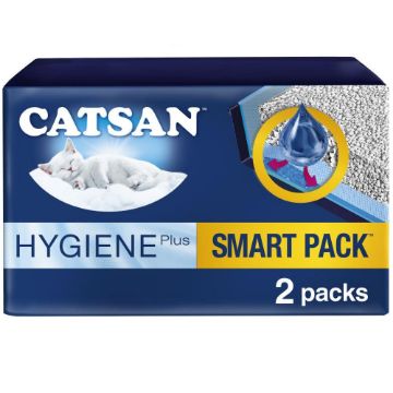 Picture of Catsan Hygiene Cat Litter Smart Pack 2 x 4 Litre