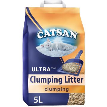 Picture of Catsan Clumping Cat Litter 5 Litre x 3