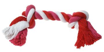 Picture of Dog Life Cotton Rope Bone - Medium 2 Knot x 3