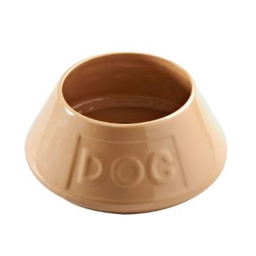 Picture of Mason Cash Non-Tip Crock Spaniel Bowl - 'DOG' x 3