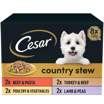 Picture of Cesar Foil Tray Country Stew Special Selection 150g 8-pk x 3