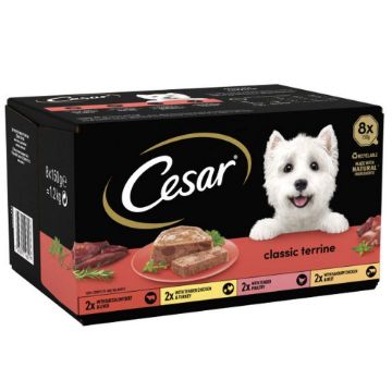 Picture of Cesar Foil Tray - Classics Selection 150g 8-pk x 3