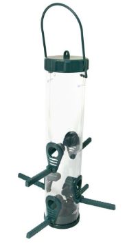 Picture of Wild Beaks Clear Seed Feeder Large x 1