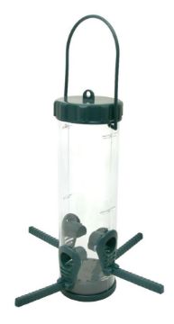 Picture of Wild Beaks Clear Seed Feeder Medium x 1