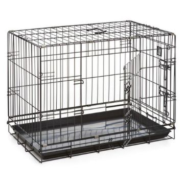 Picture of Dog Life Dog Crate BLACK X-Large 42" x 27" x 31" x 1