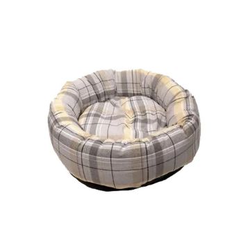 Picture of z [DISC] Danish Design Allsorts Donut Bed Large (76cm) Sky Check x 1